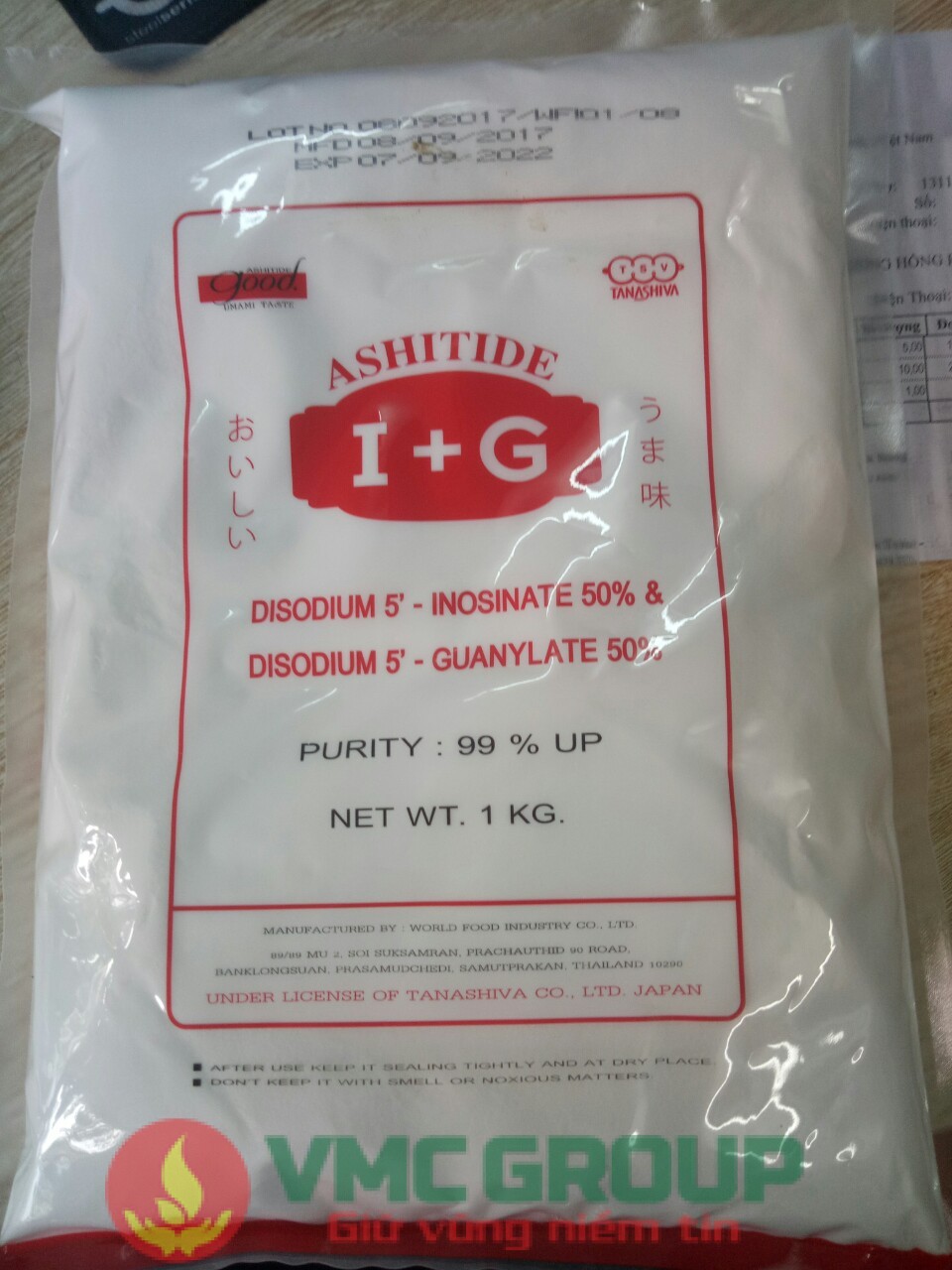 I+G ASHITIDE PHỤ GIA ĐIỀU VỊ AN TOÀN