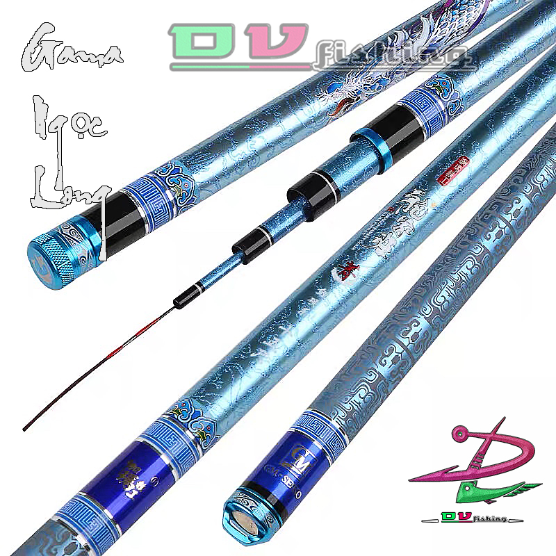 CẦN CÂU ĐÀI GAMA { NGỌC LONG } 6H CẦN CÂU CAO CẤP