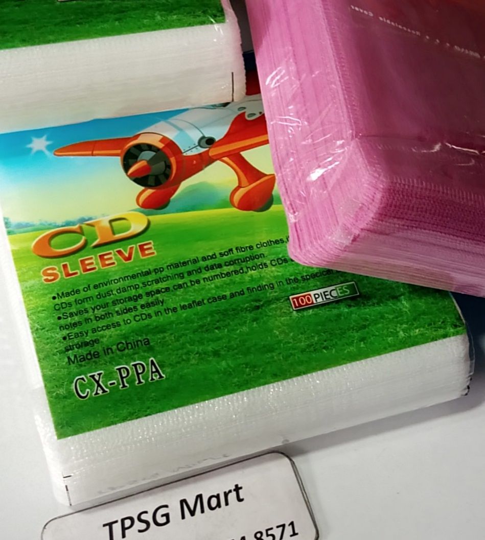 Bao xốp đựng CD - DVD (2 mặt) (Túi xốp 100 Cái - Túi đựng CD - DVD)