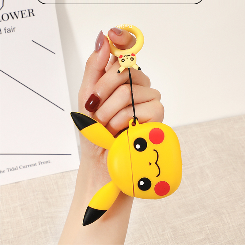 Cute Case for Airpods Pro 2 Generation, for Airpod 3 Case anime, Protective Casing for Bluetooth Headphones, Cases Cover with Carabiner Locking Clips Keychain for Airpod Wireless Charging Cases