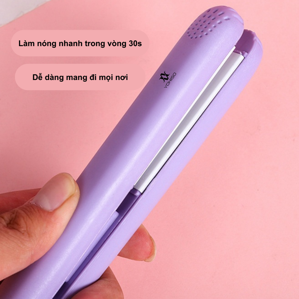Máy duỗi tóc mini - LUXE - Máy duỗi tóc cầm tay 2 in 1 / Máy duỗi phồng tóc