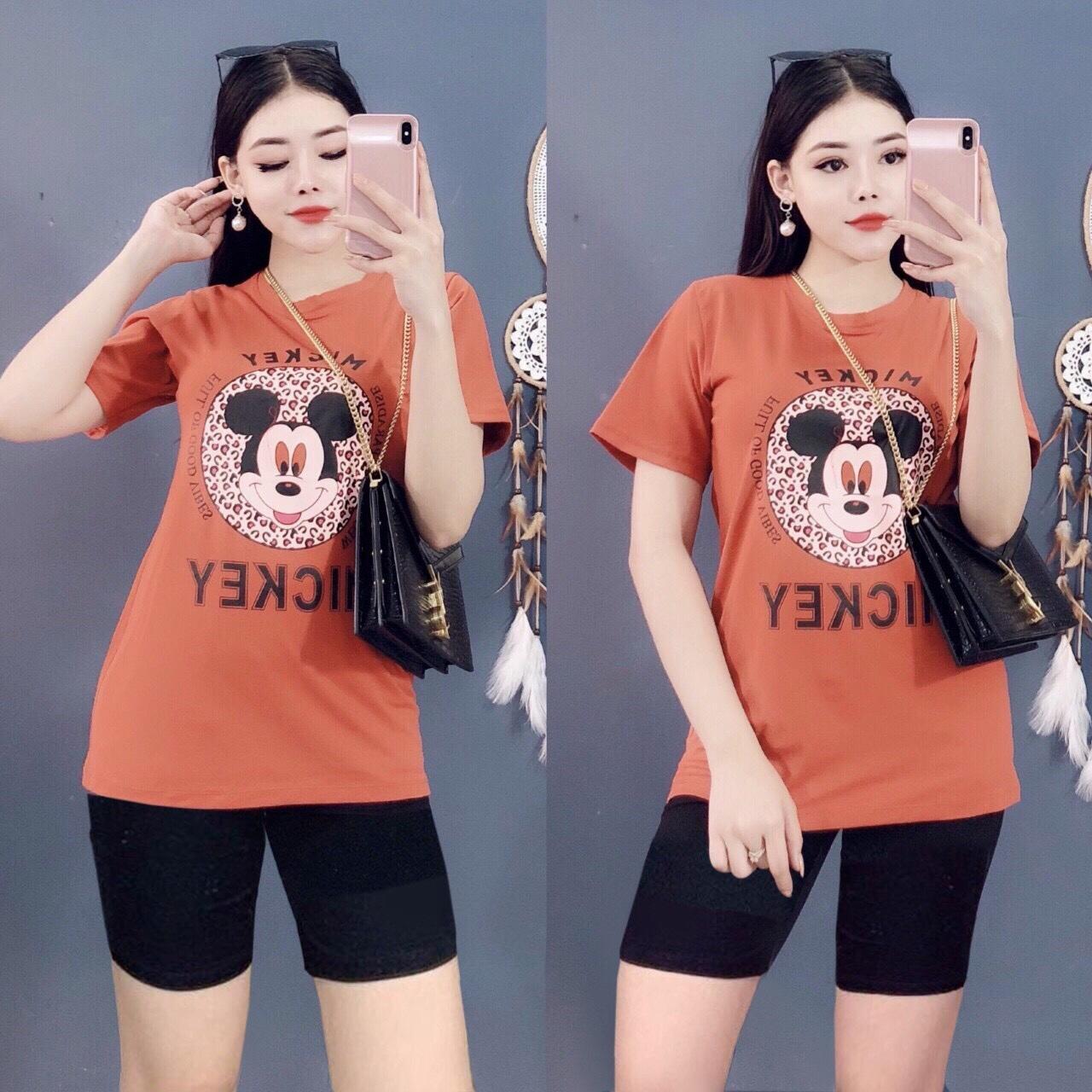 Sét bộ đồ nữ thun cotton mát mịn siêu hót 2019tnv05