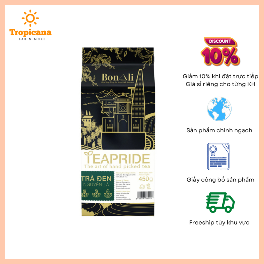 Trà xanh lài Teaprided - Bịch 300gr