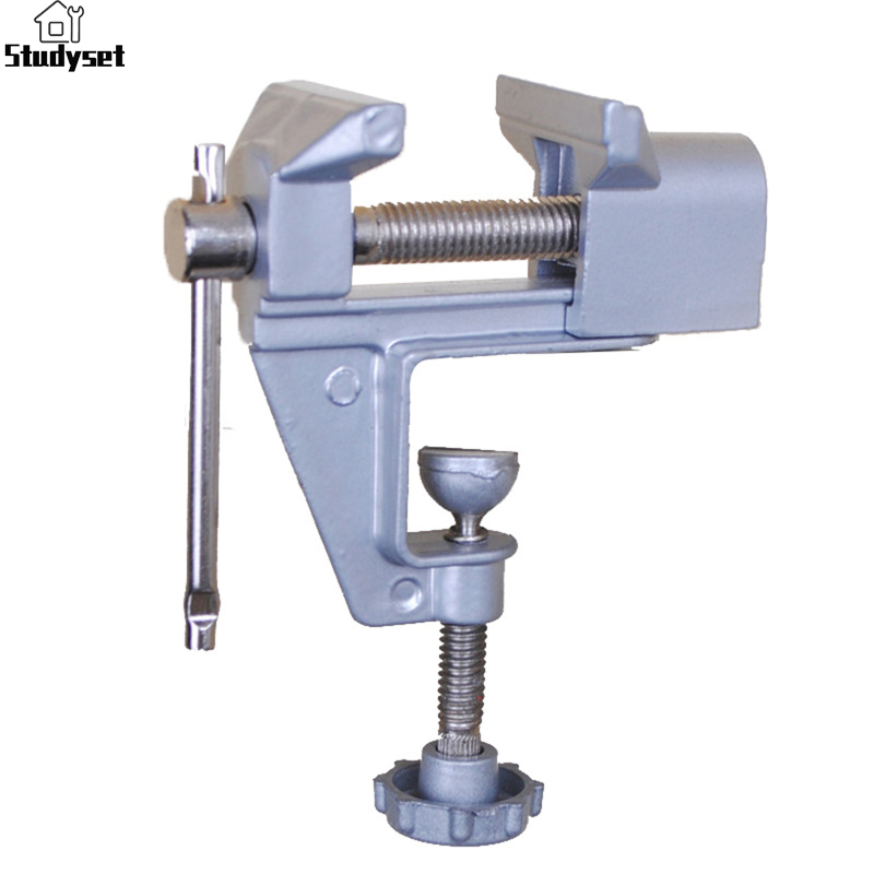 Studyset Mini Bench Vise DIY Household Small Table Clamp Hobby Craft Repair Tool Clamping Range 0~1.34 Inch