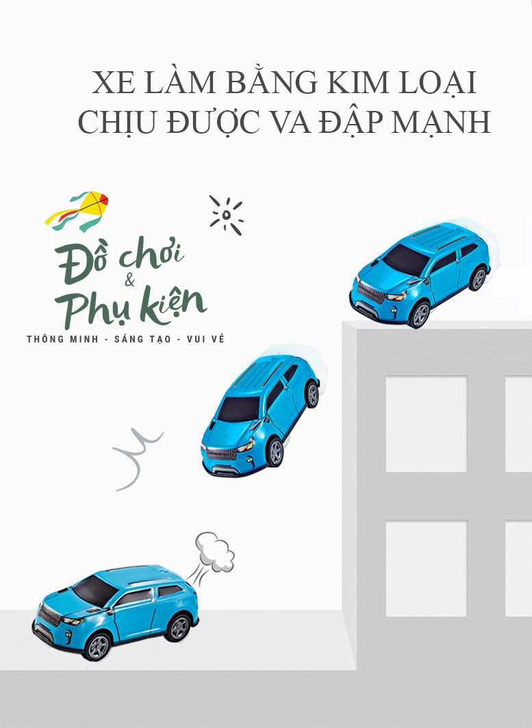 Bộ 4 mô hình xe đua bằng sắt - có bánh đà