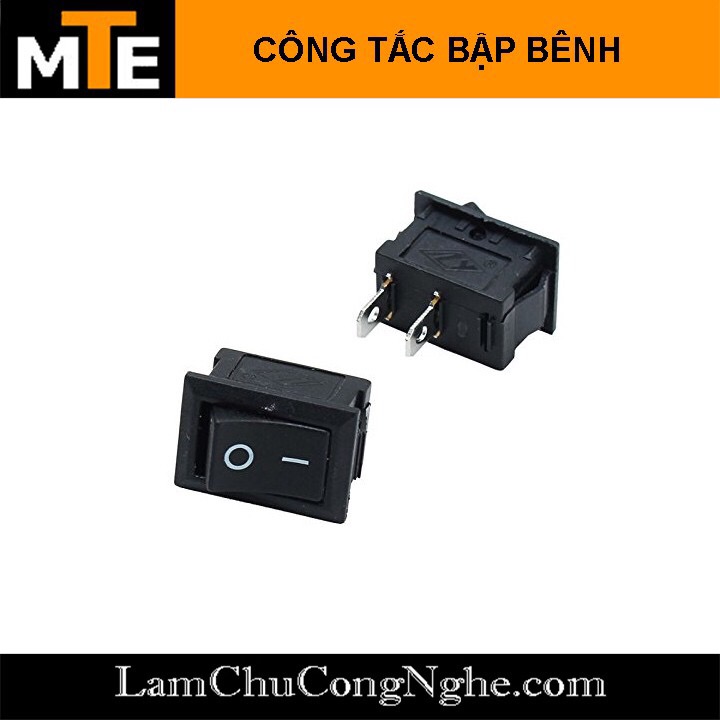 Combo 10 Công tắc bập bênh KCD11-101 6A 250V 2 Chân