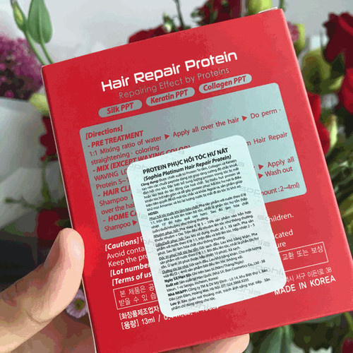 Protein Phục Hồi Tóc Hư Nát Sophia