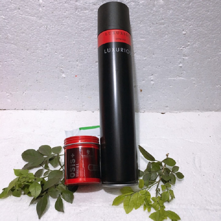 COMBO GÔM LUXURIOUS VÀ SÁP VUỐT TÓC NAM OSIS