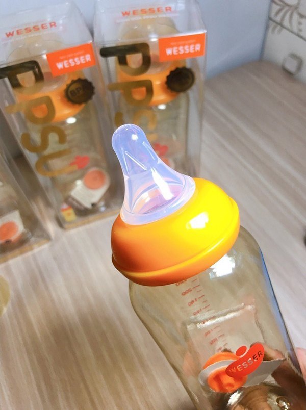 Bình sữa cổ hẹp Wesser 250ml
