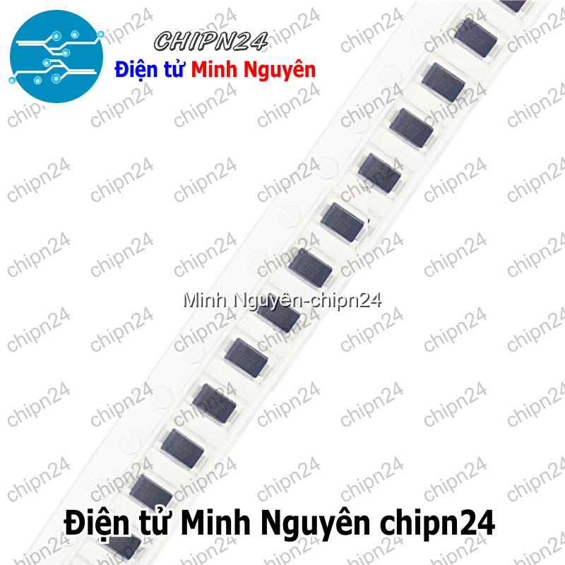 [10 con] (G4.2) Diode Dán F7 1A 1000V (FR107 FFM107-M F7 SOD-123FL) (SMD) - HH005036