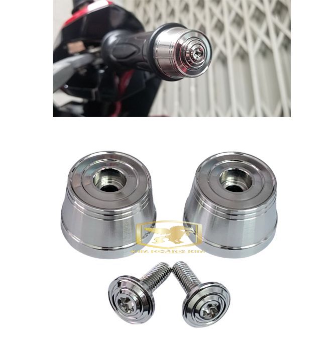Cặp gù tay lái airblade inox 304 salaya mẫu thái siêu rẻ đẹp gắn cho airblade