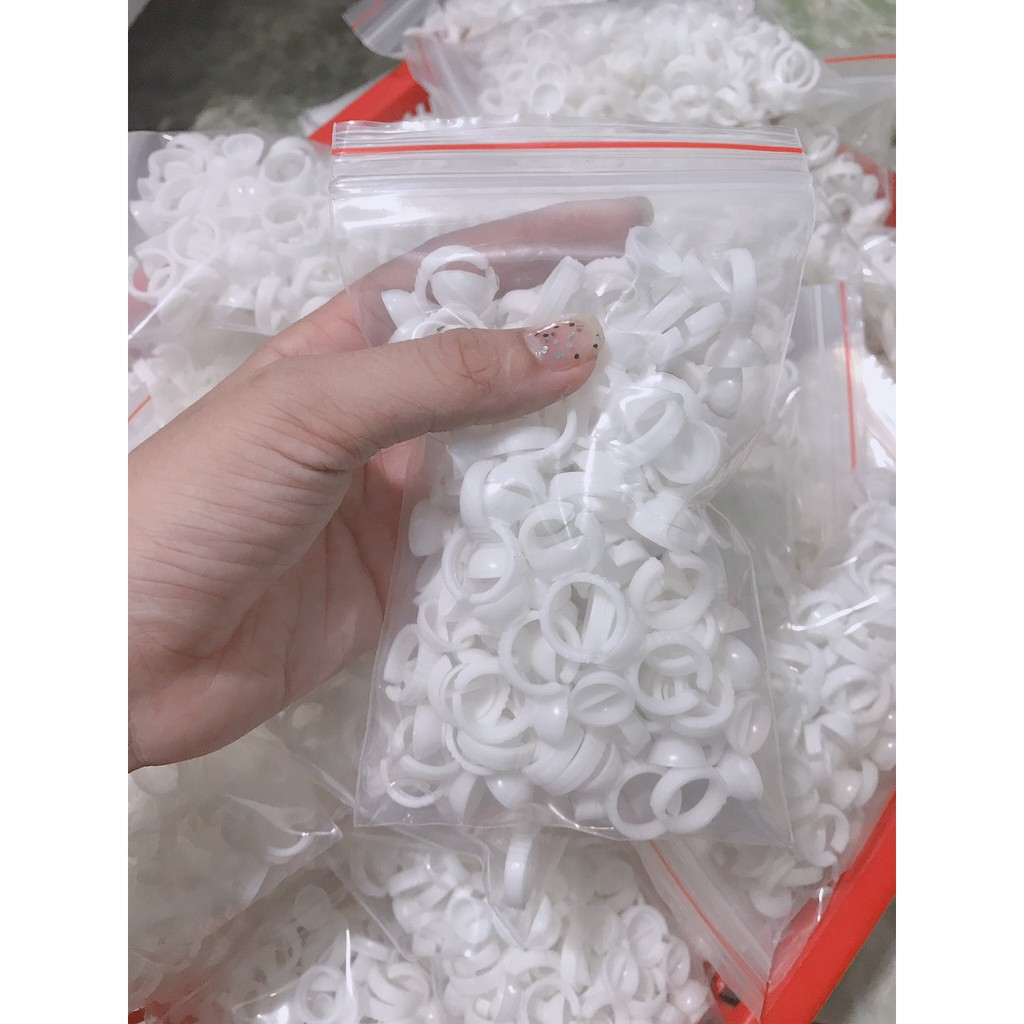 [HCM]Nhẫn đổ keo nối mi Nhẫn đựng keo