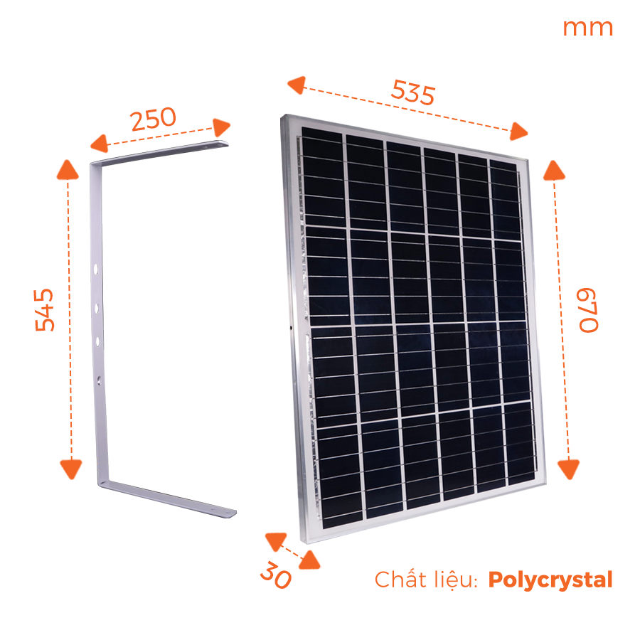 Đèn Pha năng lượng mặt trời chống nước Nanoco