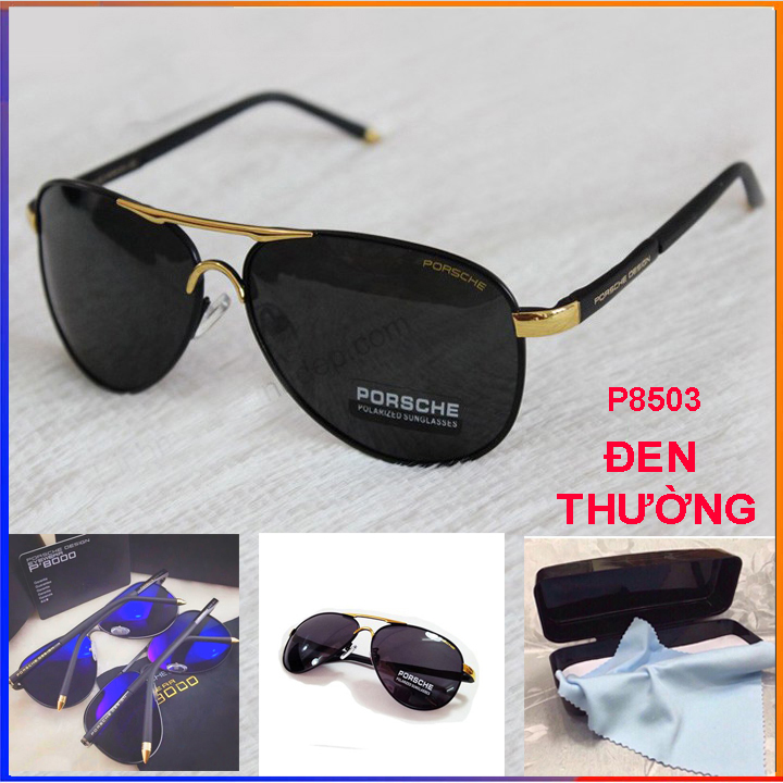 Kính mắt nam nữ P8503 Tặng kính đi đêm