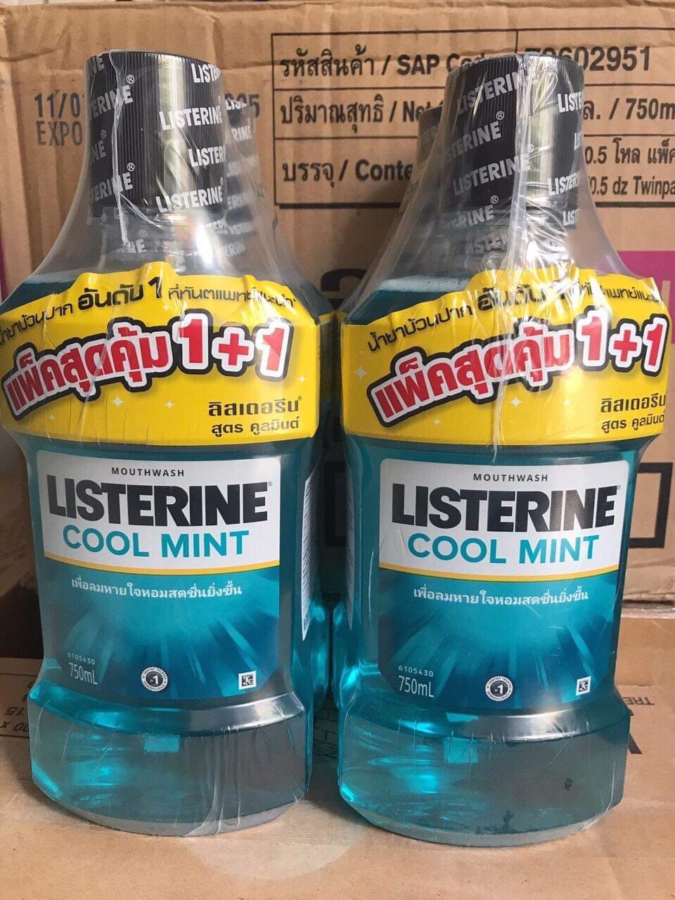 Nước súc miệng Listerine Thái Lan xách tay Thailand