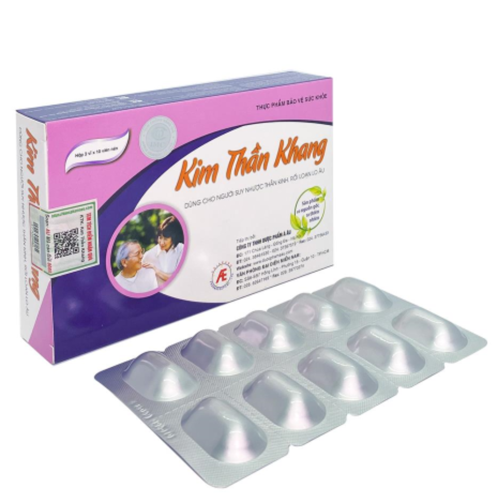 [HCM]KIM THẦN KHANG - Giảm triệu chứng lo âu mất ngủ trầm cảm suy nhược thần kinh.