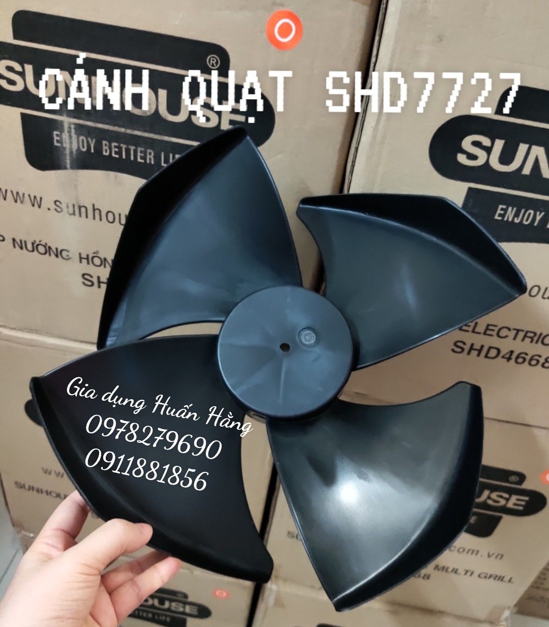 Cánh quạt điều hoà sunhouse shd7727 shd7726