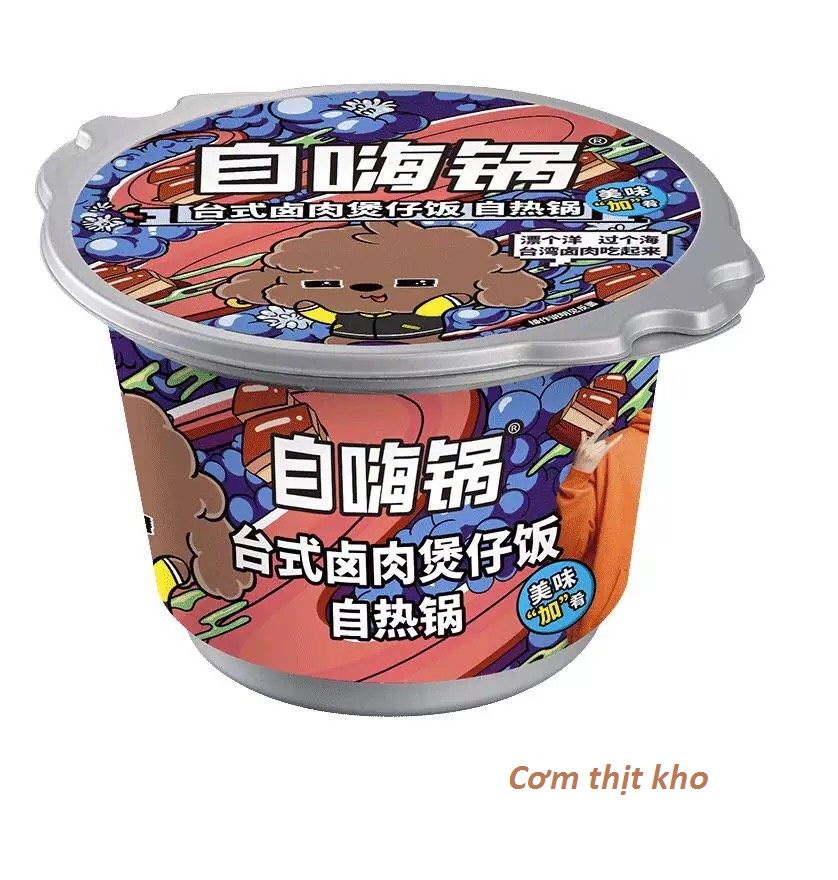 [HCM]Cơm tự sôi - Cơm ăn liền - đầy đủ vị