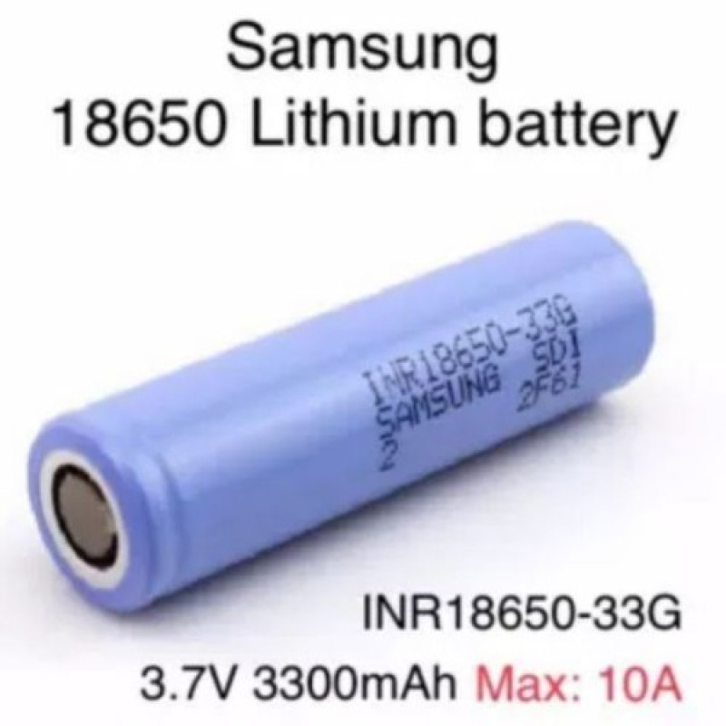 Pin 18650 SAMSUNG 3300mah 33G CHÍNH HÃNG