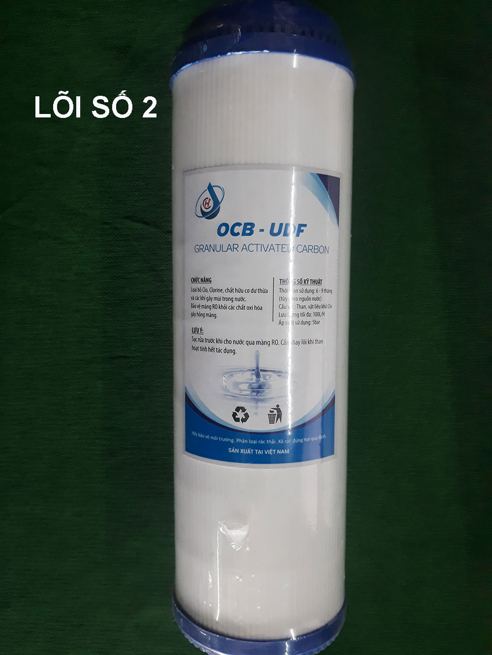 Bộ lõi lọc thô 1,2,3 cao cấp