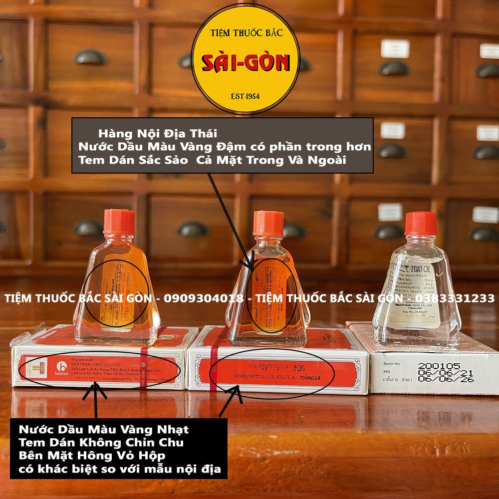 Dầu gió See Chuan Oil Thái Lan 7cc