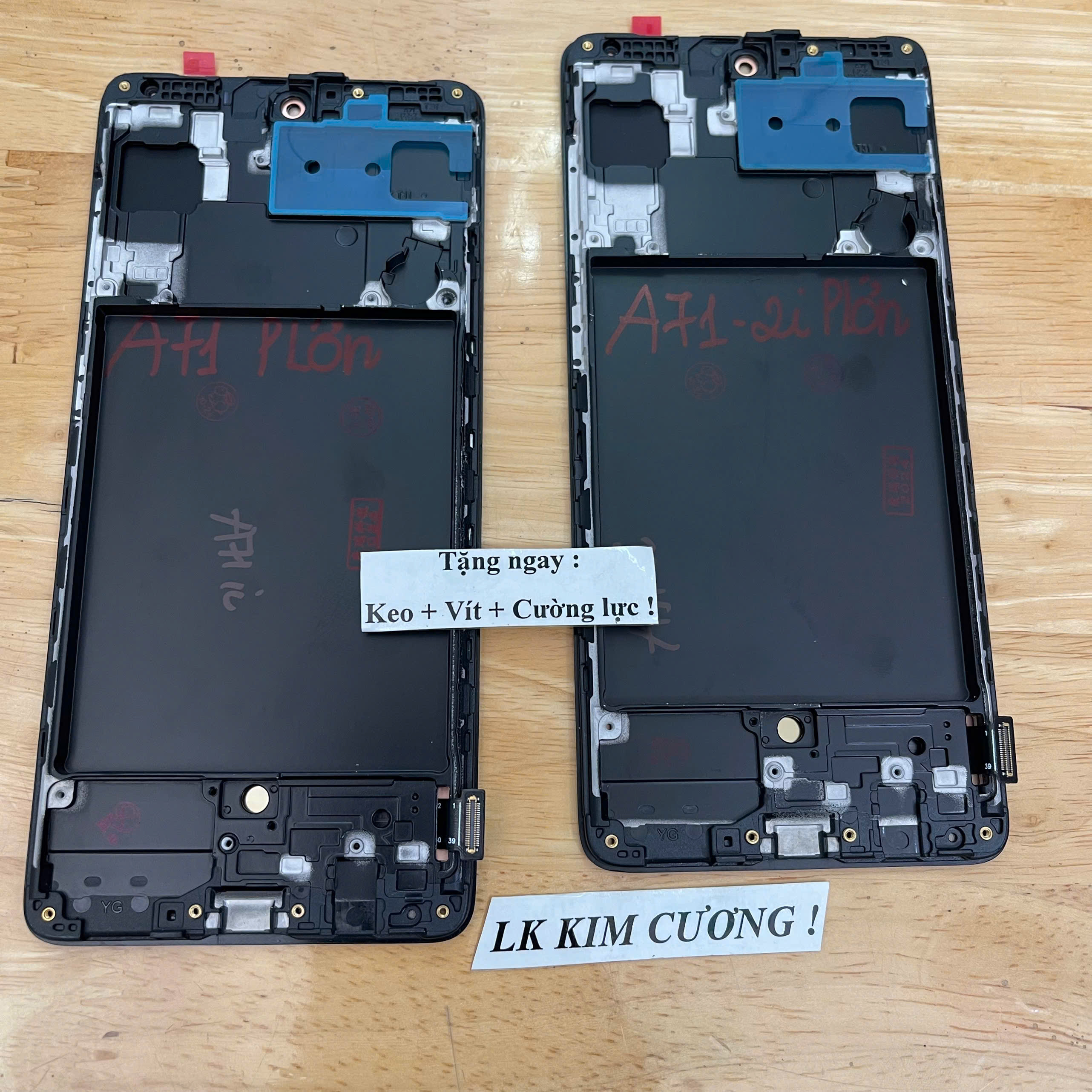 Màn hình thay thế ss A71 - OLED Liền khung - PHÔI LỚN