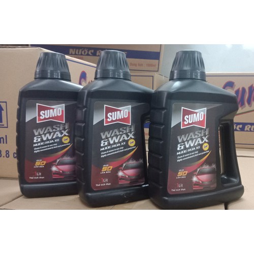 [HCM]Nước rửa xe SUMO cao cấp 1000ml