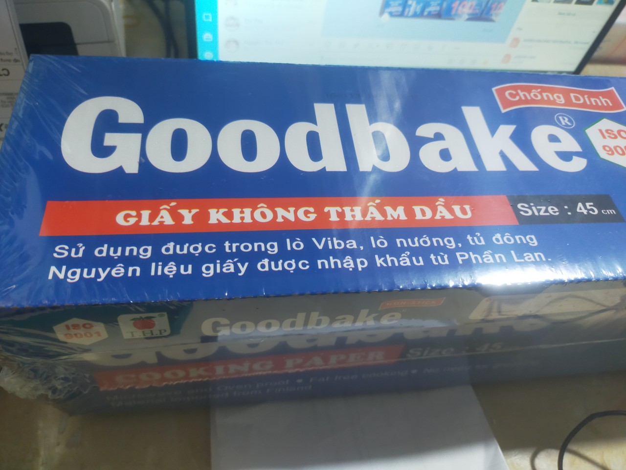 [GB100 – CÂY LỚN (45cm x 100m)] GIẤY NẾN NƯỚNG BÁNH [VN] GOODBAKE Baking Paper (thp-hk)