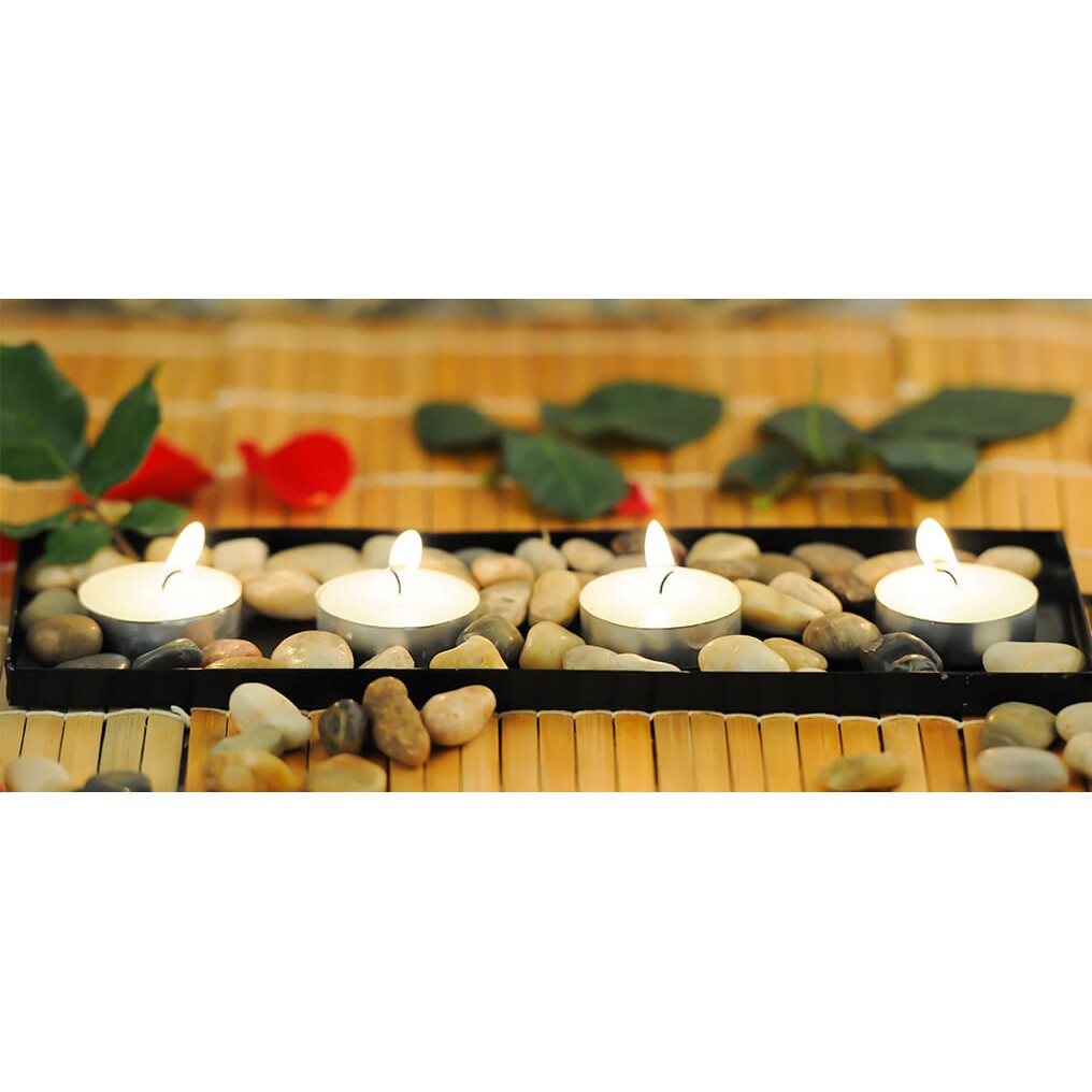 Hộp 10 Viên Nến Tealight (Dùng Đun Bếp Cafe, Đèn Xông Tinh Dầu)