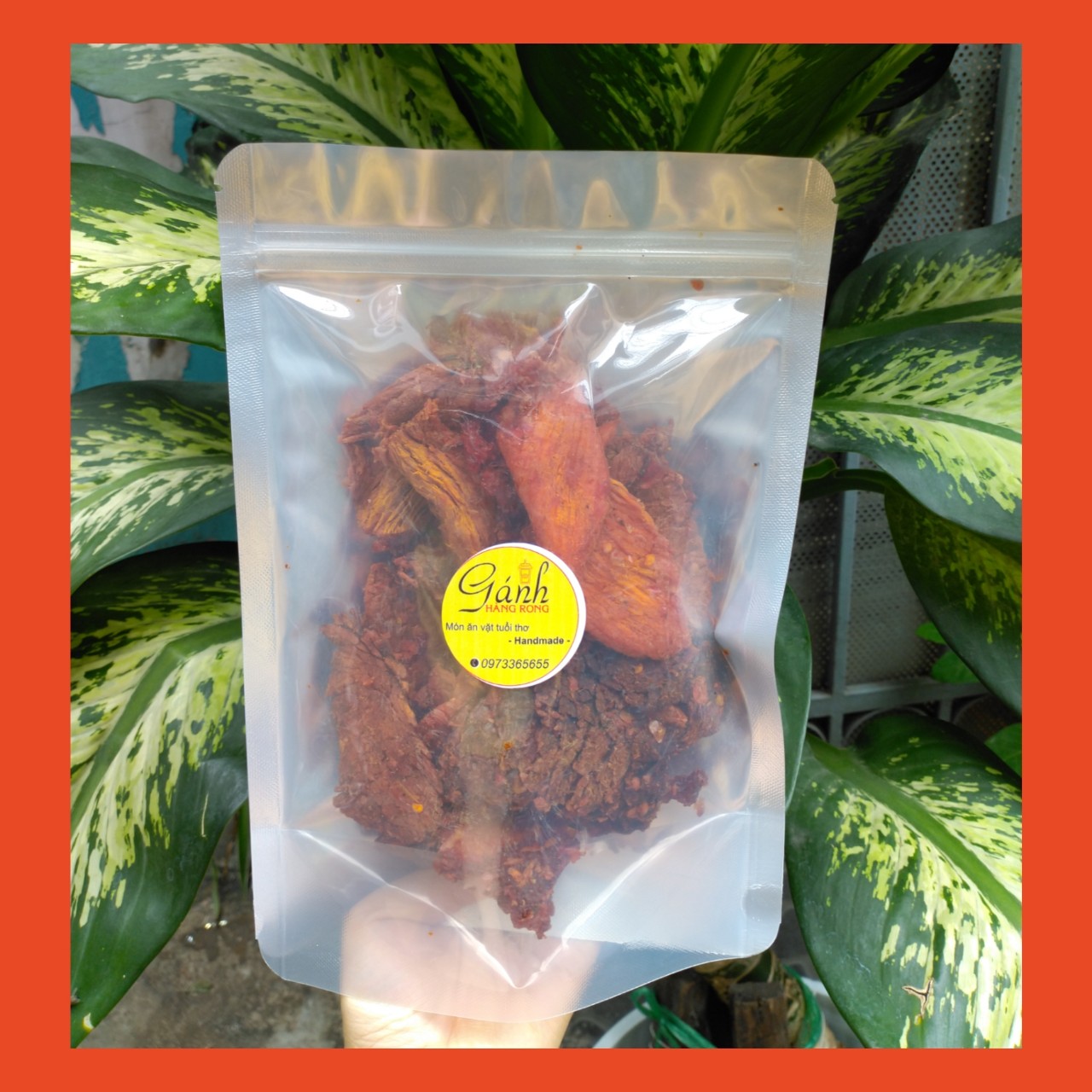 Khô Bò Vụn Miếng Lớn 500gram