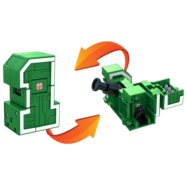 Đồ chơi lắp ráp robot đại chiến hình số EMCO series 2