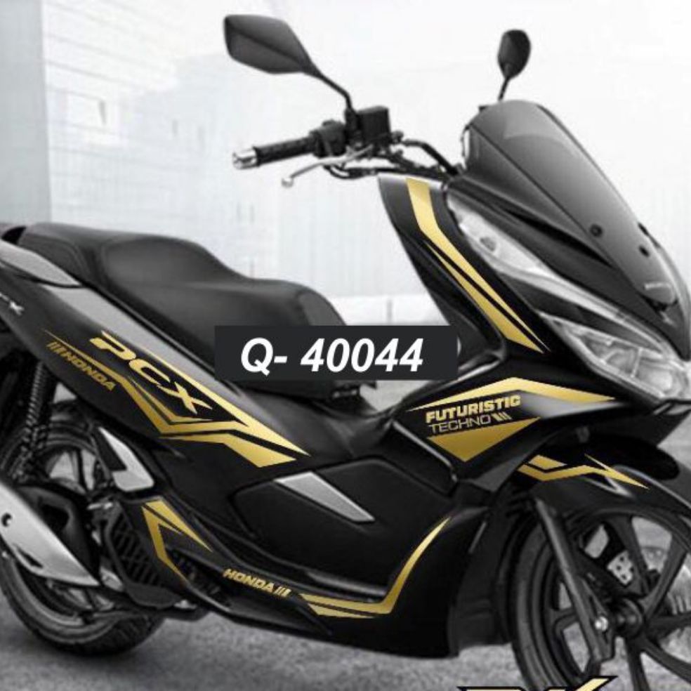 [HCM]Tem dán xe PCX  tem cao cấp dán xe đen  xe xanh