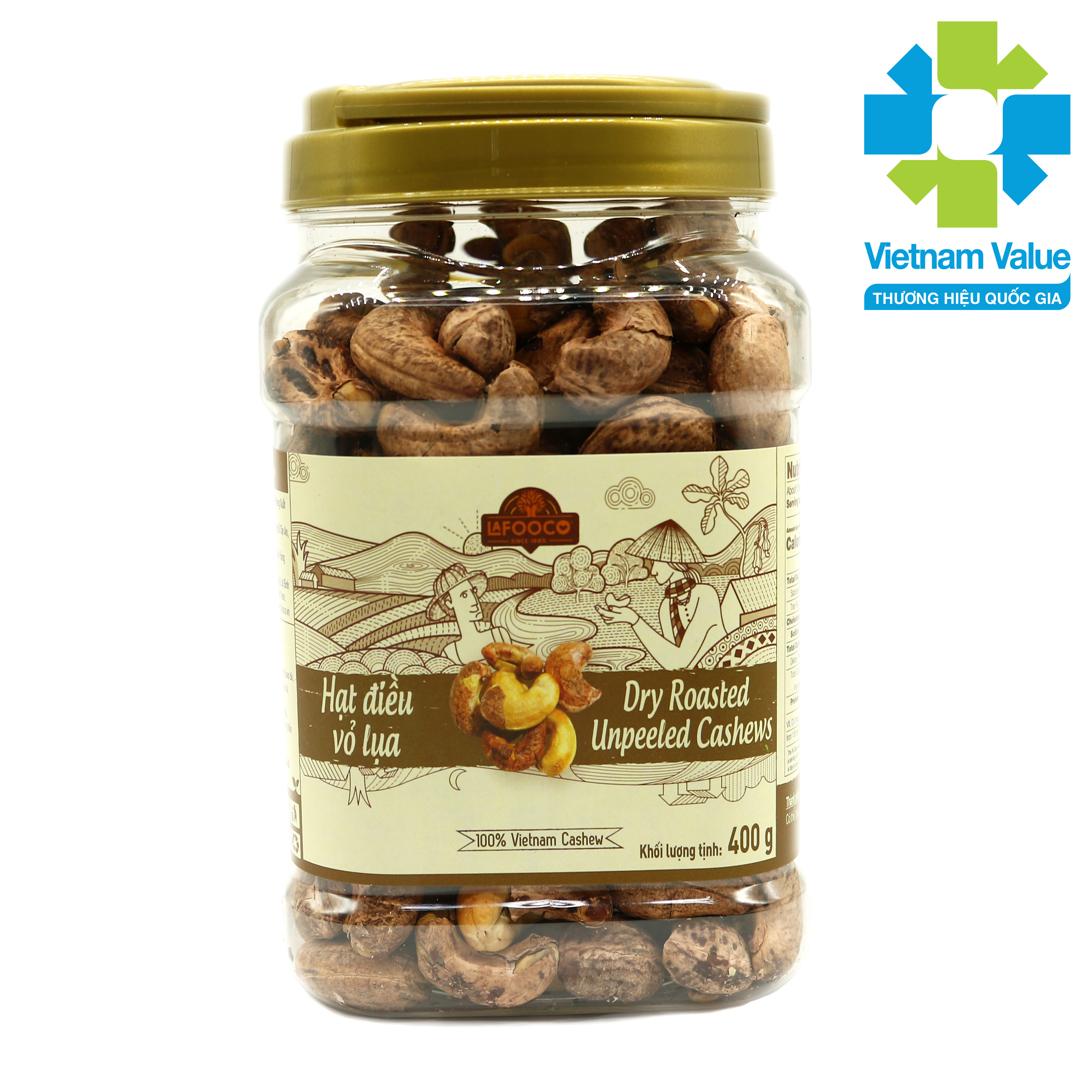Hạt Điều Vỏ Lụa LAFOOCO 400g
