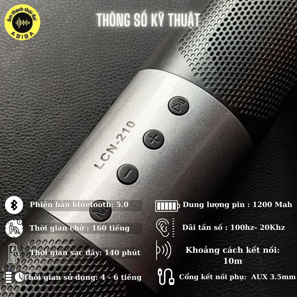 Loa bluetooth soundbar cầm tay LCN210