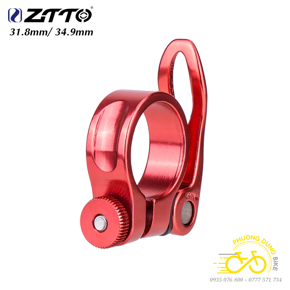Khóa chốt yên nhanh xe đạp zitto 28.6mm / 31.8mm / 34.9mm