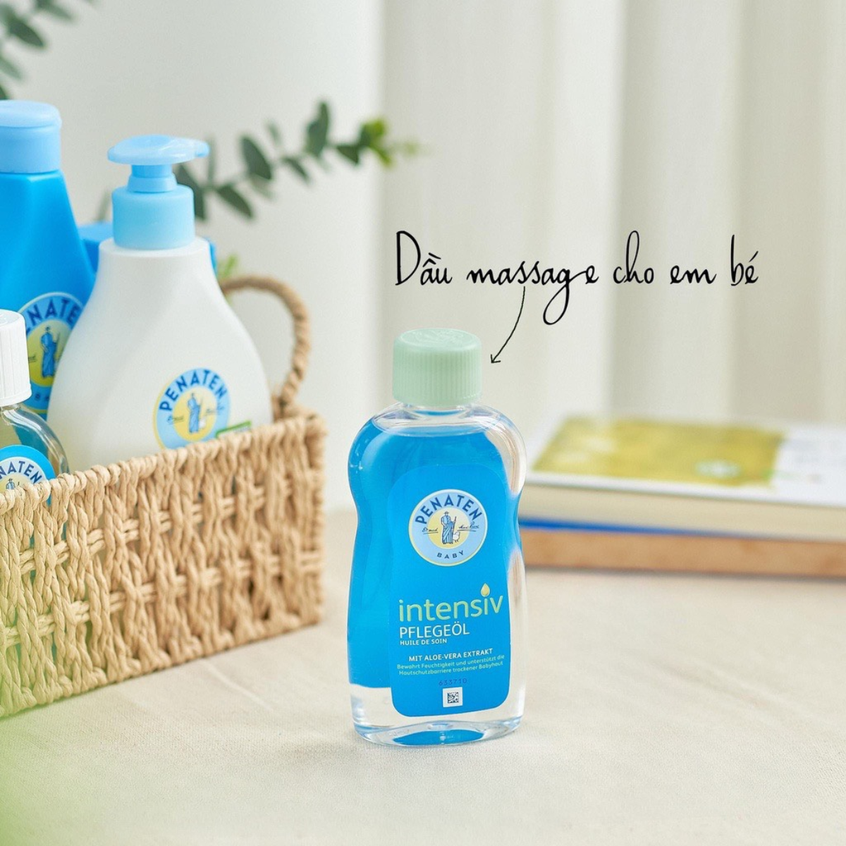 Dầu Massage Penaten 200mL cho bé từ sơ sinh (Đức)