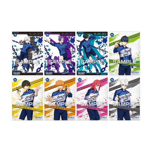 Thẻ Blue lock Thẻ nhân phẩm random Gói clear card vol 2