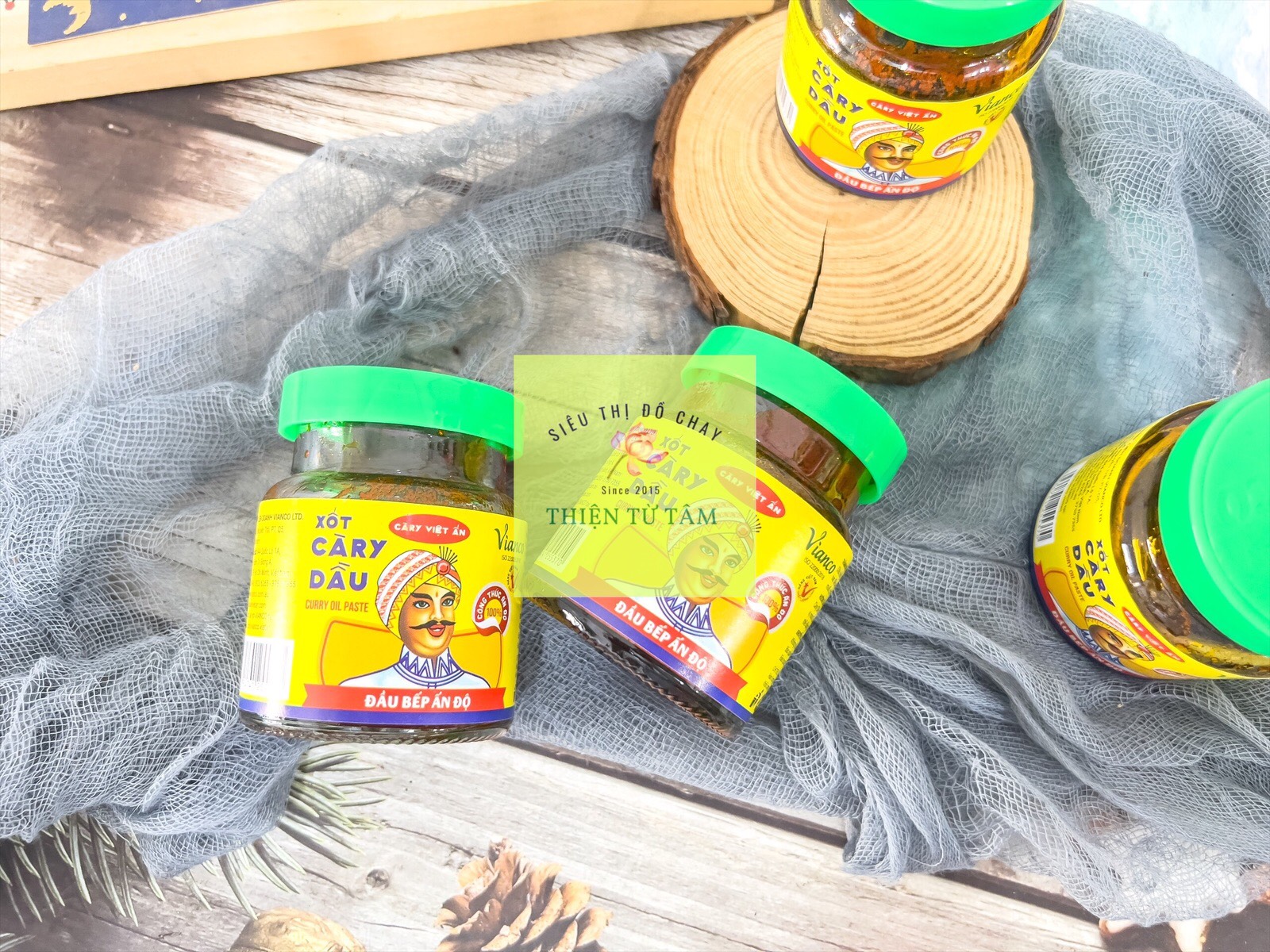 Xốt cary dầu ông già hương vị đậm đà mê say hủ 50g