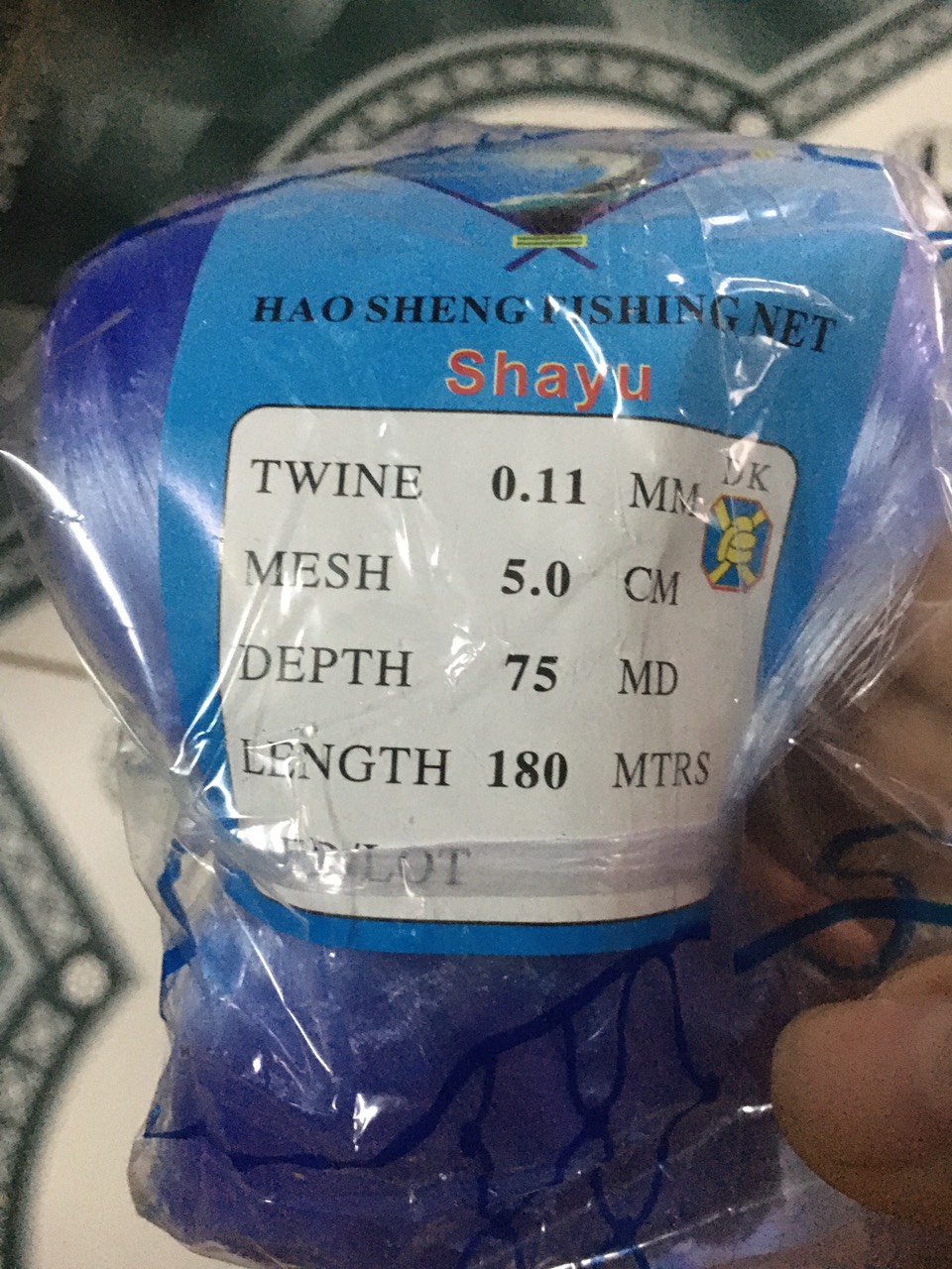 Ruột lưới bắt cá cước nhỏ loại tuỳ chọn kích cỡ