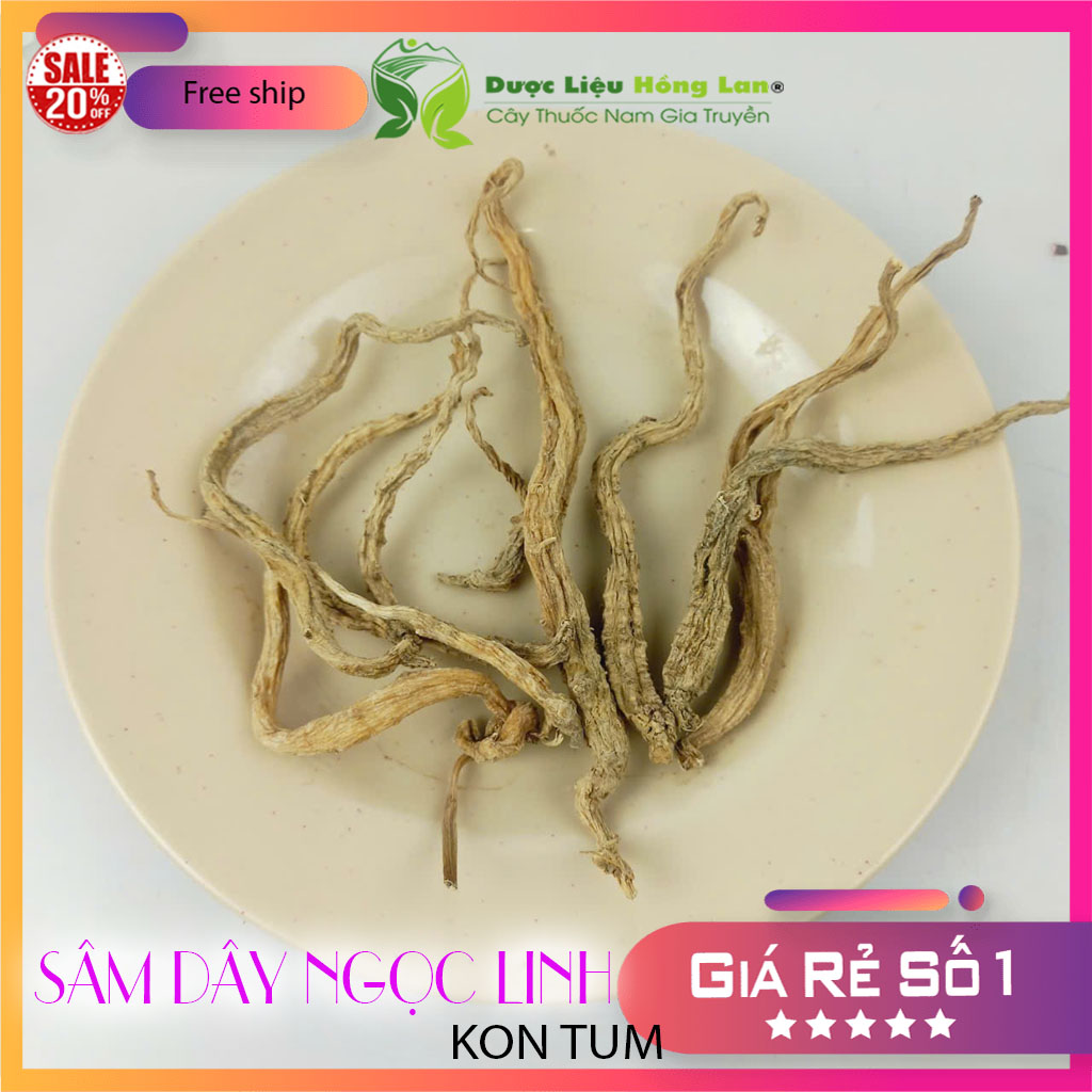 ✅ 100g Đẳng sâm (Sâm dây ngọc linh kon tum) sấy khô