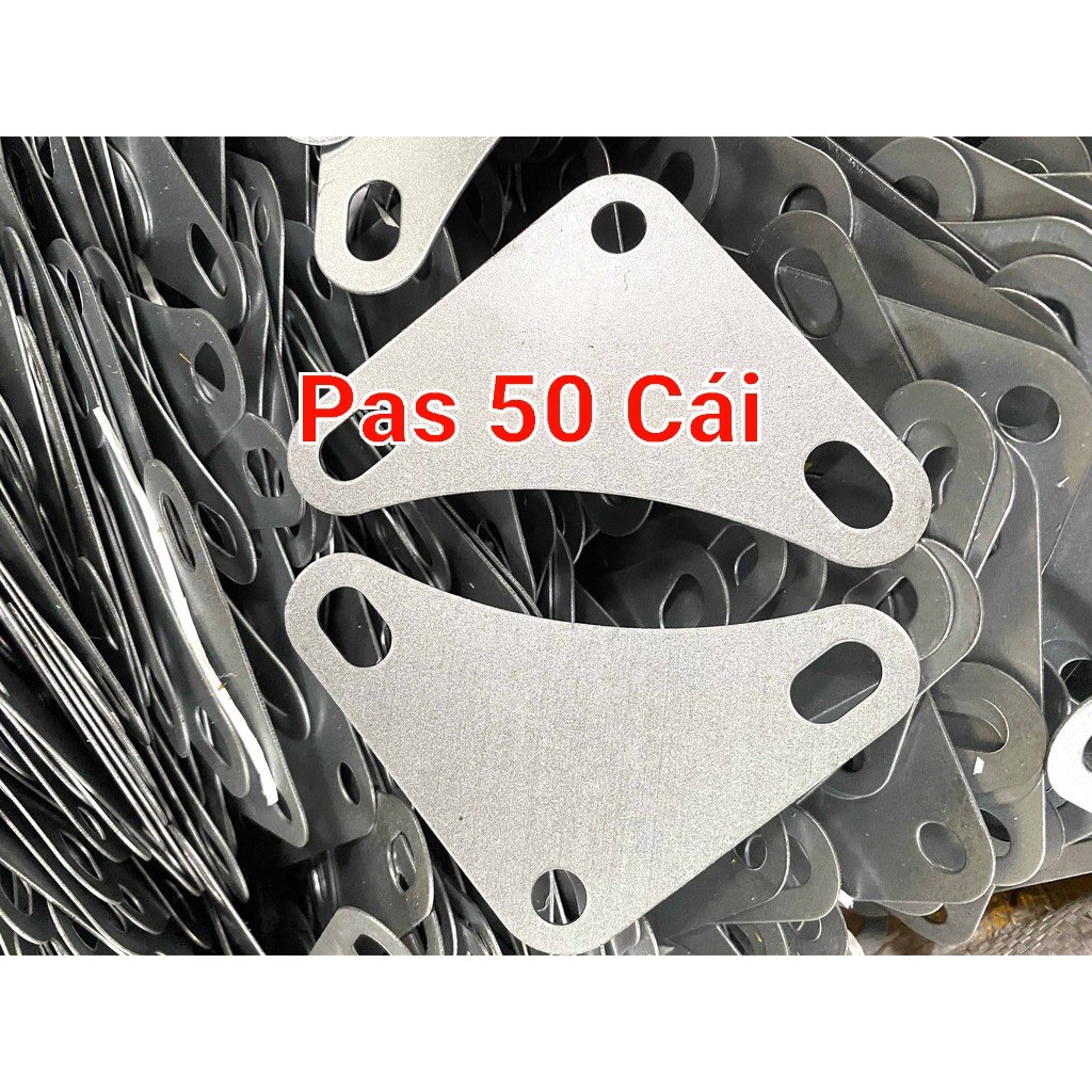 Bát tam giác bắt kệ sắt v lỗ đa năng