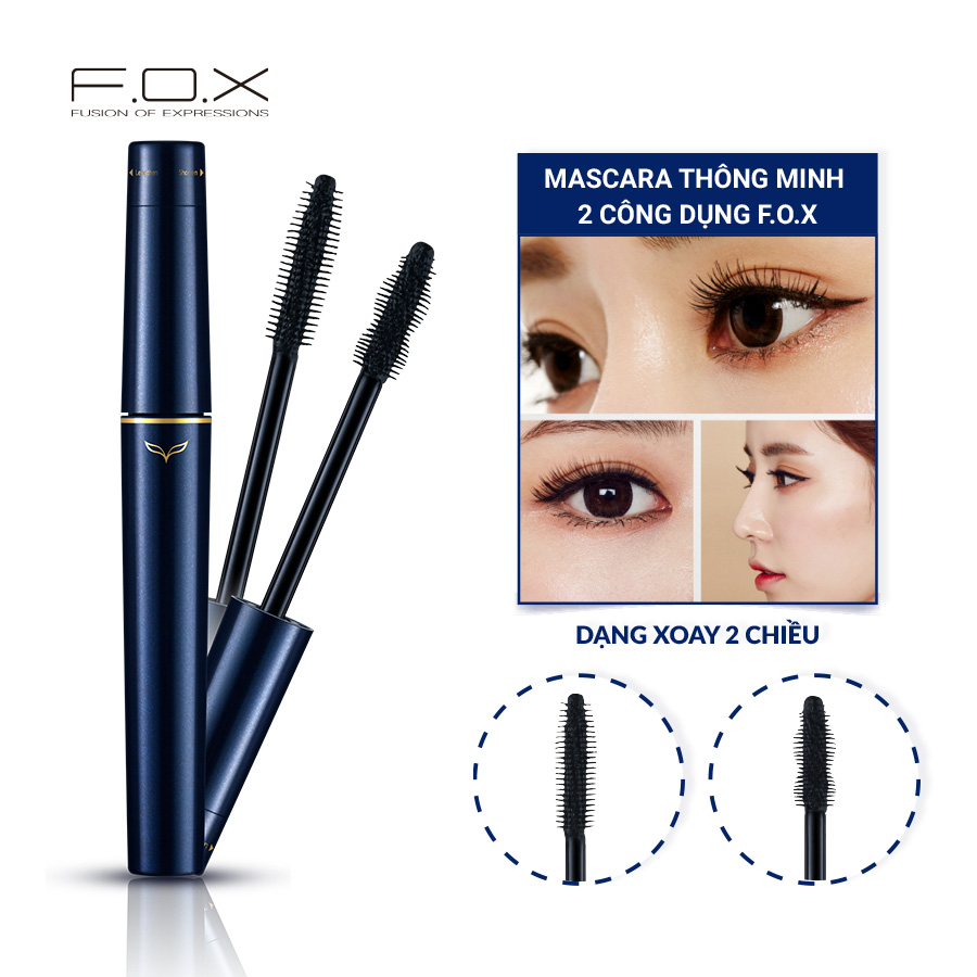 Mascara FOX Thông Minh 2 Công Dụng  Multi Function 8.5ml - FOX Mỹ phẩm thiên nhiên