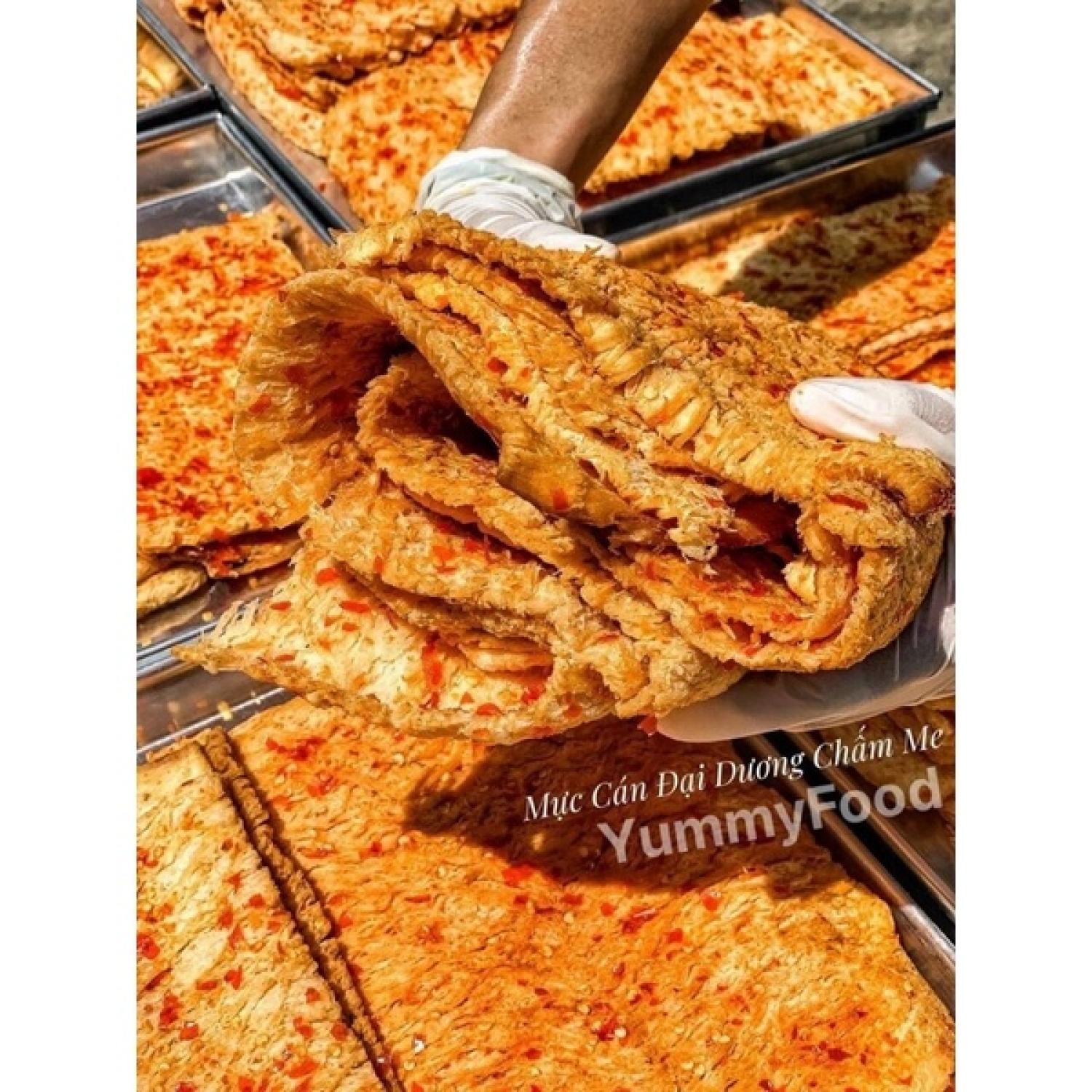 Mực Cán Đại Dương Chấm Me - 200gr/ Hộp