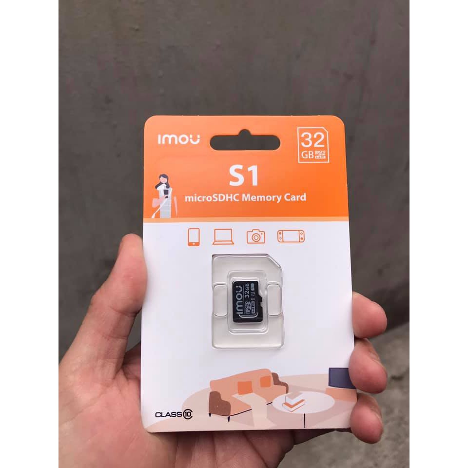 [Rẻ vô địch] [Có sẵn] Thẻ nhớ Micro SD high Speed Imou 32GB 80Mb/s (BH 24T)