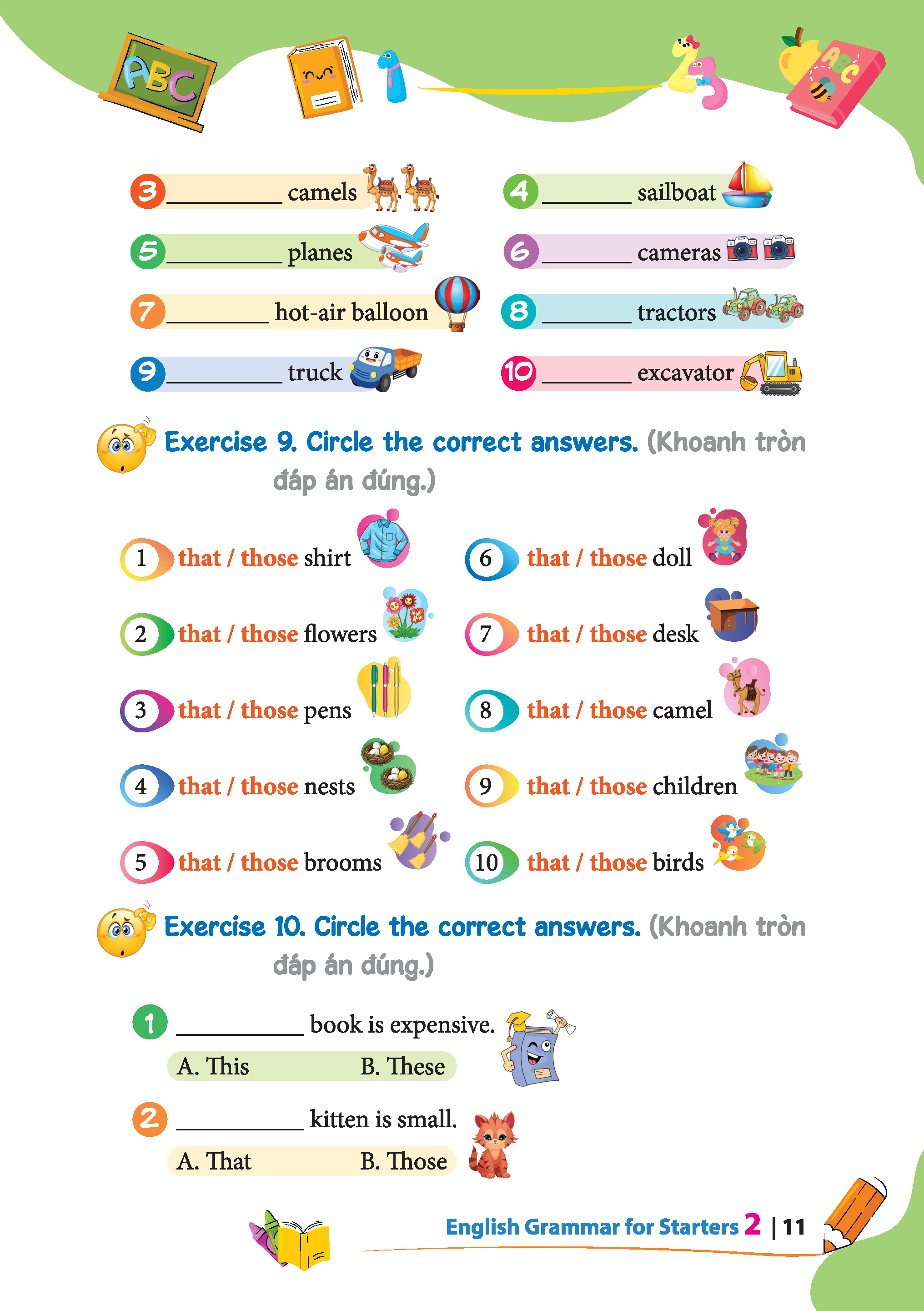 Sách - English grammar for starters 2 (có đáp án)