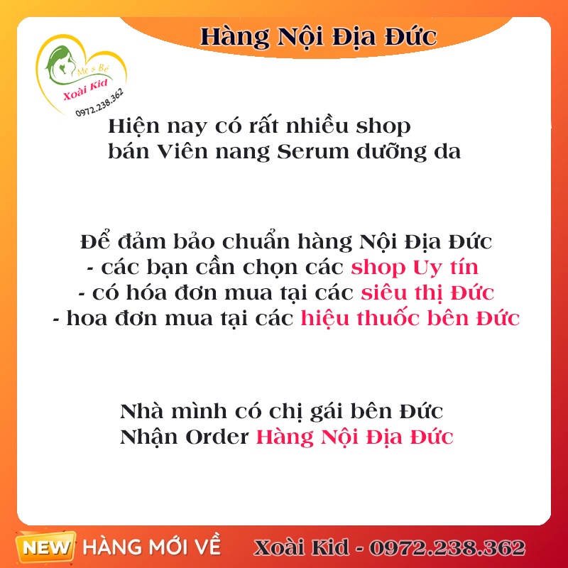 Viên nang dưỡng da Balea Đức
