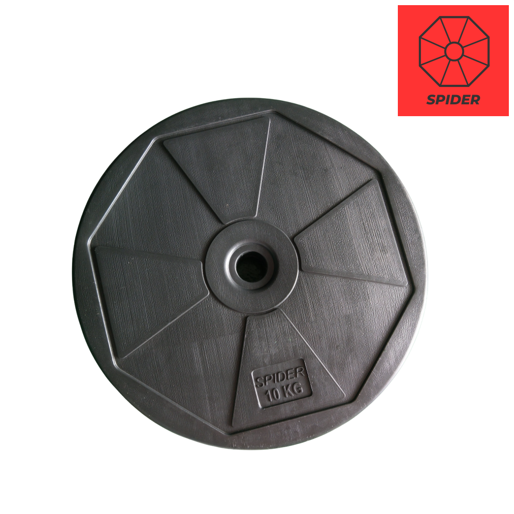 Tạ miếng nhựa SPIDER 10KG