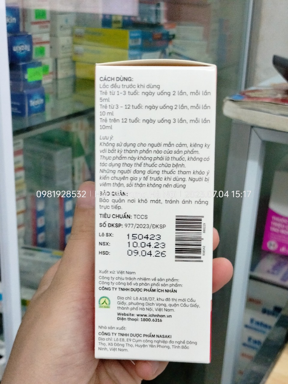 Siro ăn ngon Mykids dạng lọ 100ml