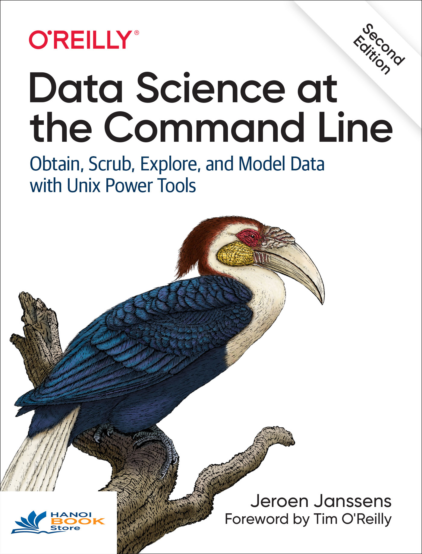 Sách Data Science at the Command Line Obtain, Scrub, Explore, and Model Data with Unix Power Tools - Hanoi Book store