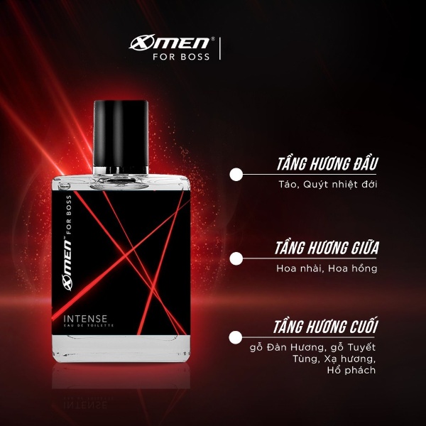 Nước hoa Xmen X-Men for Boss Intense 49ml
